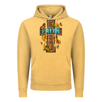 Vintage Mustard Western Faith Cross Butterfly Vintage Hoodie - LillyAllenDesigns