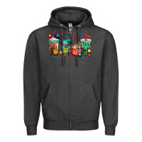 Charcoal Heather 911 police firefighter dispatcher Zipper Hoodie - Jasminsmagicworld