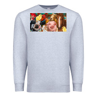 Heather Grey Farm animals with aztec Premium Sweatshirt - RanaPortraitStore