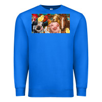 True Royal Farm animals with aztec Premium Sweatshirt - RanaPortraitStore