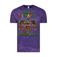 Cloud Purple thunderbird hispanic heritage month Vintage Tee - BundleAndBundleShop
