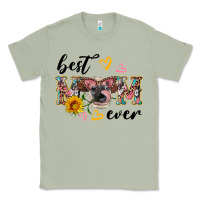 Matcha best mom ever with cow Classic Tee - Artiststas
