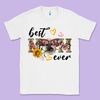 Best Mom Ever With Cow Classic Tee Designed By Artiststas