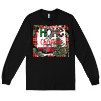 Black christmas homecoming celebration Long Sleeve Tee - CowhideDigitalArt