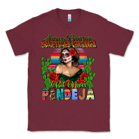 Burgundy Mexican Chingona Classic Tee - FaDigitalArtStudio