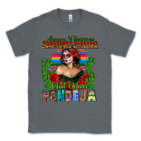 Charcoal Heather Mexican Chingona Classic Tee - FaDigitalArtStudio