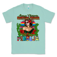 Seafoam Mexican Chingona Classic Tee - FaDigitalArtStudio
