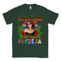 Sports Green Mexican Chingona Classic Tee - FaDigitalArtStudio