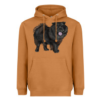 Meerkat black chow chow Heavyweight Hoodie - RanaPortraitStore