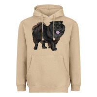 Mushroom black chow chow Heavyweight Hoodie - RanaPortraitStore