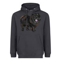 Smoke black chow chow Heavyweight Hoodie - RanaPortraitStore