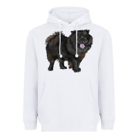White black chow chow Heavyweight Hoodie - RanaPortraitStore