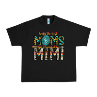 Black Only The Best Moms Get Promoted To Mimi Urban Heavy Tee - CowhideDigitalArt