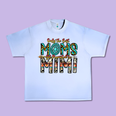Only The Best Moms Get Promoted To Mimi Urban Heavy Tee Designed By Cowhidedigitalart