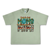 Oil Green Only The Best Moms Get Promoted To Mimi Urban Heavy Tee - CowhideDigitalArt
