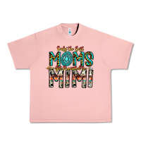 Salmon Only The Best Moms Get Promoted To Mimi Urban Heavy Tee - CowhideDigitalArt
