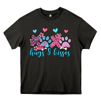 Asphalt xoxo hugs and kisses paws olivia Heavy Core Tee - OliviaCreatesArt