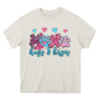 Cream xoxo hugs and kisses paws olivia Heavy Core Tee - OliviaCreatesArt