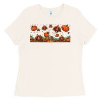 Bone turkey thanksgiving pumpkin libbey glass Ladies Tee - BundleAndBundleShop
