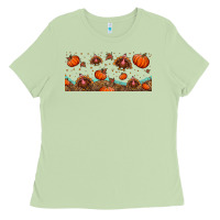 Matcha turkey thanksgiving pumpkin libbey glass Ladies Tee - BundleAndBundleShop