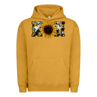 Pigment Peanut Butter Sunflower Cowhide Mom Urban Hoodie - Jasminsmagicworld