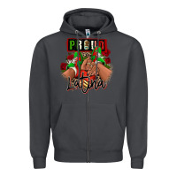 Smoke Proud Latina Mexican sneakers Zipper Hoodie - RanaPortraitStore