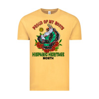 Vintage Mustard traditional lady hispanic heritage month Vintage Tee - BundleAndBundleShop