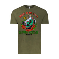 Vintage Olive traditional lady hispanic heritage month Vintage Tee - BundleAndBundleShop