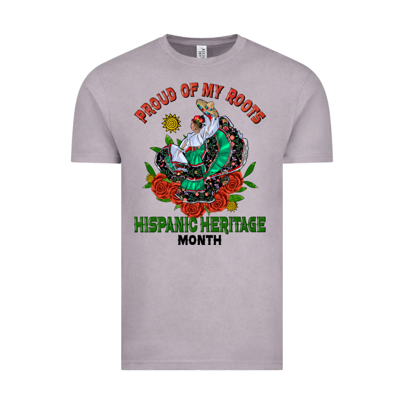 Traditional Lady Hispanic Heritage Month Vintage Tee by BundleAndBundleShop | Teevron