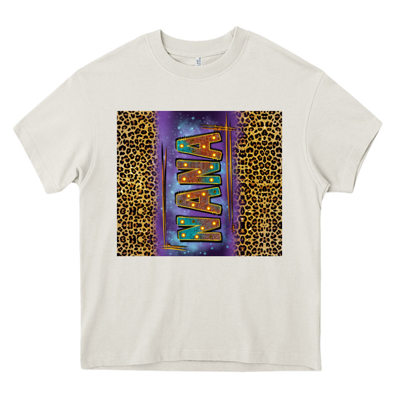 Leopard Nana Tumbler Heavy Core Tee by FaDigitalArtStudio | Teevron