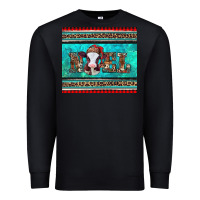 Black western christmas baby cow noel tumbler Premium Sweatshirt - Jasminsmagicworld