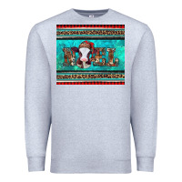 Heather Grey western christmas baby cow noel tumbler Premium Sweatshirt - Jasminsmagicworld