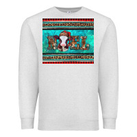 Oatmeal Heather western christmas baby cow noel tumbler Premium Sweatshirt - Jasminsmagicworld