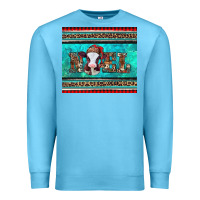 Ocean Blue western christmas baby cow noel tumbler Premium Sweatshirt - Jasminsmagicworld