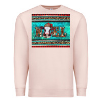 Pale Pink western christmas baby cow noel tumbler Premium Sweatshirt - Jasminsmagicworld