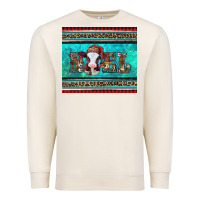 Sandshell western christmas baby cow noel tumbler Premium Sweatshirt - Jasminsmagicworld