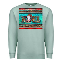 Seafoam western christmas baby cow noel tumbler Premium Sweatshirt - Jasminsmagicworld
