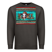 Smoke western christmas baby cow noel tumbler Premium Sweatshirt - Jasminsmagicworld