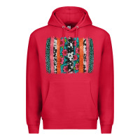 Cardinal easter spring floral brushstroke Premium Hoodie - Artiststas