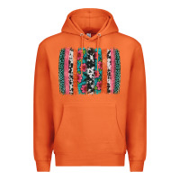 Carrot easter spring floral brushstroke Premium Hoodie - Artiststas