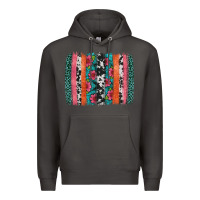 Smoke easter spring floral brushstroke Premium Hoodie - Artiststas