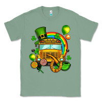 Sage St. Patrick's school bus Classic Tee - OliviaCreatesArt