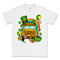 White St. Patrick's school bus Classic Tee - OliviaCreatesArt