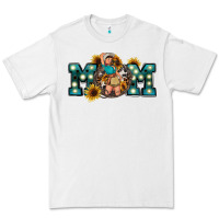 White Western Mom Mother's Day Premium Tee - FaDigitalArtStudio