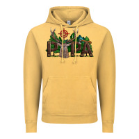 Vintage Mustard Western Papa Deer Hunting Vintage Hoodie - LillyAllenDesigns