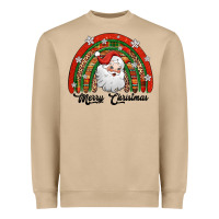 Mushroom merry christmas santa rainbow Heavyweight Sweatshirt - Jasminsmagicworld