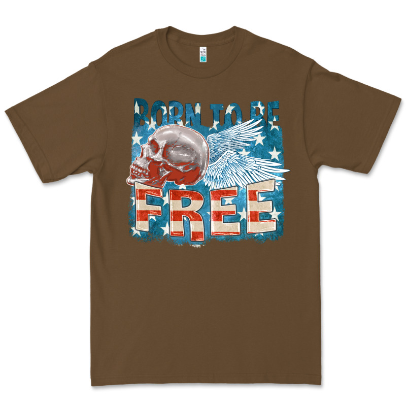 Born To Be Free Premium Tee by FaDigitalArtStudio | Teevron