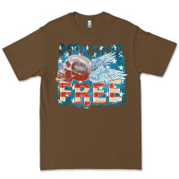 Cacao Born to be free Premium Tee - FaDigitalArtStudio
