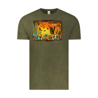 Vintage Olive western latina Vintage Tee - BundleAndBundleShop