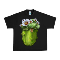 Black Blossfeldia Cactus Urban Heavy Tee - LillyAllenDesigns